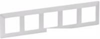 Рамка Legrand Valena Life 5 постов (жемчуг)