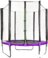 Батут Atlas Sport 183 см - 6ft (без лестницы, внешняя сетка, сливовый)