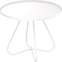 Журнальный столик Мебелик SHT-CT3-2 (белый муар)