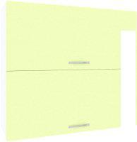 Шкаф навесной Кортекс-мебель Корнелия Лира ВШ80-2г (салатовый)