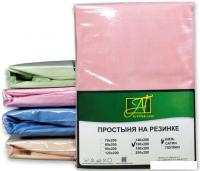 Постельное белье Альвитек Поплин однотонный на резинке 200x200x25 ПР-ПО-Р-200-РОЗ (розовый)