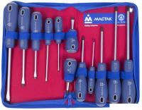 Набор отверток Мастак 04-12Z (12 предметов)