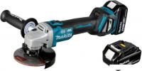 Угловая шлифмашина Makita DGA513RTJ (с 2-мя АКБ)
