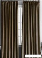 Комплект штор Pasionaria Бархат 290x240 (коричневый)