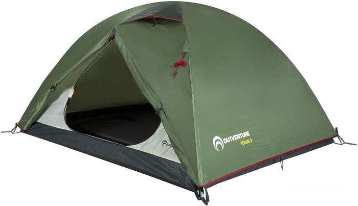 Треккинговая палатка Outventure Teslin 3 (зеленый)