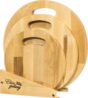 Набор разделочных досок Elan Gallery Круг с ручкой 570090