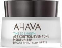 Ahava Крем для лица Time To Smooth Увлажняющий Ровный тон и профилактика старения SPF20 50 мл