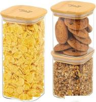 Набор емкостей Elan Gallery Crystal glass 360073