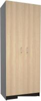 Шкаф распашной МДК СК2 2-х створчатый 1980x800x490 (венге/дуб млечный)
