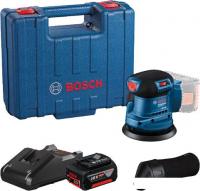 Эксцентриковая шлифмашина Bosch GEX 185-LI Professional 06013A5021 (с 1-м АКБ, кейс)
