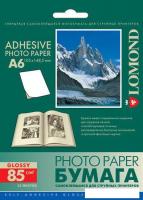 Самоклеящаяся бумага Lomond Самоклеющаяся А6 1 дел 85 г/кв.м. 25 листов (2413003)