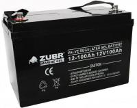 Лодочный аккумулятор Zubr Marine Gel (100 А·ч)