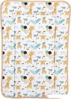 Пеленальный матрас Polini Kids Жирафик на комод 70x50 0002726