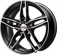 Литые диски iFree Moskva (КС689) 16x6.5" 5x114.3мм DIA 67.1мм ET 35мм Блэк Джек