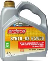 Моторное масло Ardeca SYNTH-DX 5W-30 4л