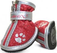 Ботинки для животных Triol YXS087-2 12241083 (красный с лапками)