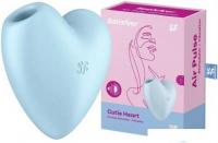 Вибратор Satisfyer Cutie Heart 4037271 (голубой)
