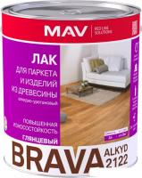 Лак Brava Alkyd 2122 10 л (бесцветный глянцевый)