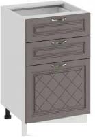 Шкаф напольный Трия Бьянка 1Н5Я3 (дуб серый)