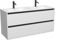 ЗОВ Тумба с умывальником Парма 120 P120LWP0MWMC1B-OL120 (белый матовый)