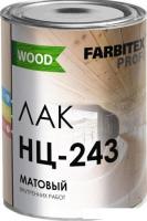Лак Farbitex Profi Wood НЦ-243 1.7 кг (матовый)