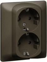 Розетка Legrand Galea Life 771230 (темная бронза)