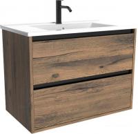 ЗОВ Тумба с умывальником Парма 90 P90LA0MAMC1B-OL90 (аттик)