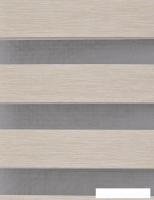 Шторы день-ночь Delfa СРШ 01МКД DN-4302 62x160 (шампань, рисунок натур)