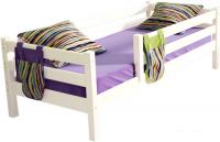 Кровать-тахта Мебельград Соня вариант 3 (массив сосны белый)