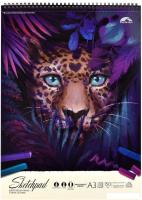 Альбом для рисования Феникс+ Леопард 59478