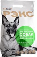 Сухой корм для собак Рэкс Для средних и крупных пород старше года 15 кг