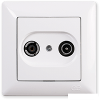 Розетка телевизионная Gunsan Визаж 01 28 11 00 159 156