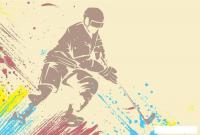 Фотообои Vimala Хоккеист 2 270x400