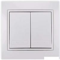 Выключатель Lezard Mira 701-0202-101 (белый)