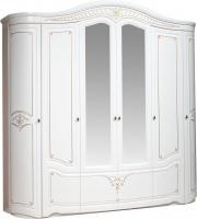 Шкаф распашной ФорестДекоГрупп Луиза 6.1 (слоновая кость)