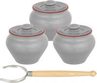 Набор горшочков Elan Gallery TerraCotta 570103