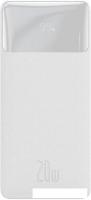 Внешний аккумулятор Baseus Bipow Fast Charge Power Bank 20W 10000mAh (белый)