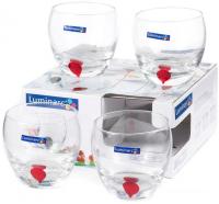 Набор бокалов для вина Luminarc Drip red E5171