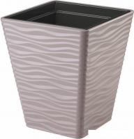 Кашпо Form-Plastic Sahara Dunes 3930-051 (серо-бежевый)