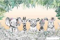 Фотообои Vimala Зверята в джунглях 270x400