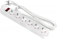 Сетевой фильтр EKF PROxima Блокбастер UFA16-310-6-05 (5 м, белый)