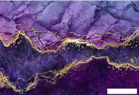 Фотообои Vimala Флюиды фиолетовые 270x400