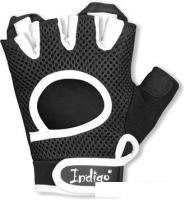 Перчатки для фитнеса Indigo SB-16-8208 (M, черный/белый)