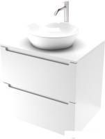ЗОВ Тумба под умывальник Дион 60 D60LWP0M9003MKV5-KP13W (белый матовый)
