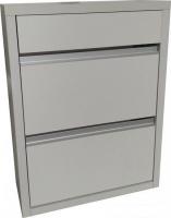 Тумба для обуви Элана люкс 2.70ш белый/белый