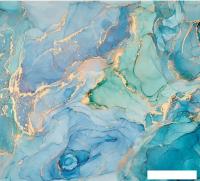 Фотообои Vimala Флюиды голубые 270x300