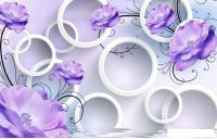 Фотообои Citydecor Цветочная абстракция 6 3D 400x254