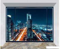 Фотообои Citydecor Ночной город панорама 300x254