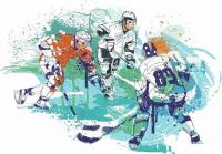 Фотообои Vimala Хоккеист 4 270x400