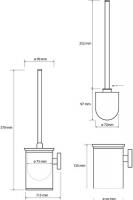 Ершик для унитаза Bemeta Neo 102313079